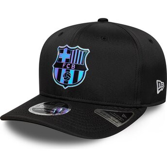 Șepci curbată negru snapback multicolor 9SEVENTY Stretch Snap TPU de FC Barcelona LALIGA de New Era