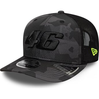 Șepci curbată camuflaj snapback 9SEVENTY Stretch Snap de Valentino Rossi VR46 MotoGP de New Era
