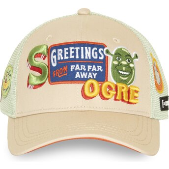 Șepci curbată bej snapback SHR1 CPSPATCB Shrek de Capslab