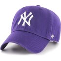 epci-curbata-violet-reglabila-clean-up-no-loop-label-de-new-york-yankees-mlb-de-47-brand