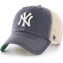 epci-curbata-gri-snapback-clean-up-trawler-vintage-navy-de-new-york-yankees-mlb-de-47-brand