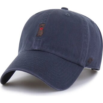 Șepci curbată bleumarin reglabilă Clean Up Base Runner Icon Dog Vintage Navy de 47 Brand
