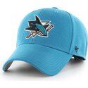 epci-curbata-albastru-reglabila-mvp-dark-teal-de-san-jose-sharks-nhl-de-47-brand