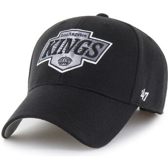 Șepci curbată negru reglabilă MVP Essential de Los Angeles Kings NHL de 47 Brand