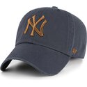epci-curbata-gri-reglabila-clean-up-contrast-vintage-navy-de-new-york-yankees-mlb-de-47-brand