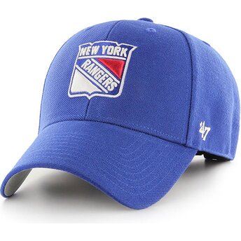 Șepci curbată albastru reglabilă de New York Rangers NHL de 47 Brand