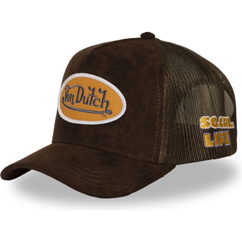 epci-curbata-maro-snapback-fur14-de-von-dutch