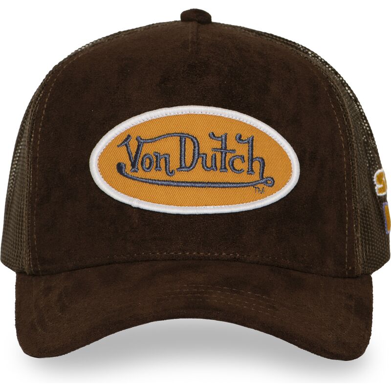 epci-curbata-maro-snapback-fur14-de-von-dutch