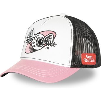 Șepci curbată roz snapback OEIL de Von Dutch