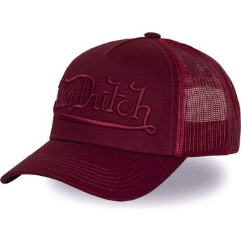 Șepci curbată roșu snapback EMB07 de Von Dutch