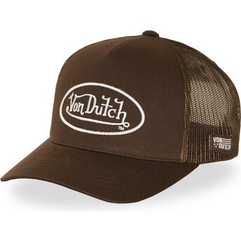 Șepci curbată maro reglabilă LOFB51 de Von Dutch