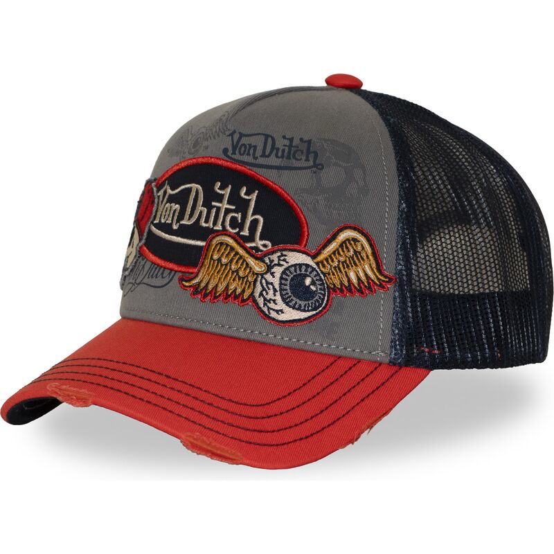 epci-curbata-papagal-snapback-patches18-de-von-dutch
