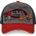 epci-curbata-papagal-snapback-patches18-de-von-dutch
