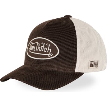 Șepci curbată maro reglabilă LOF B49 de Von Dutch