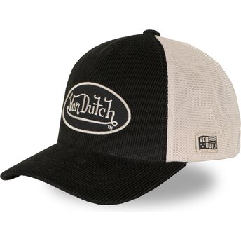 Șepci curbată negru reglabilă LOF B50 de Von Dutch