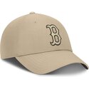 epci-curbata-bej-reglabila-club-structured-uv-poly-ripstop-de-boston-red-sox-mlb-de-nike