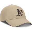 epci-curbata-bej-reglabila-structured-uv-poly-ripstop-de-oakland-athletics-mlb-de-nike