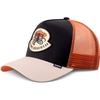 Șepci curbată negru snapback HFT Rose Kraken de Djinns