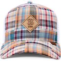 epci-curbata-papagal-snapback-hft-patch-check-turquoise-de-djinns