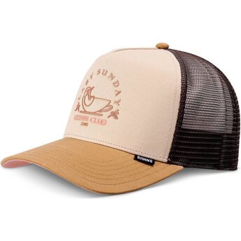 Șepci curbată bej snapback HFT Lazy Bird de Djinns