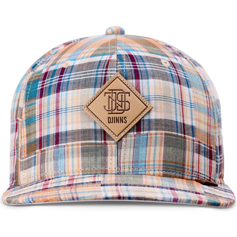 epci-plata-papagal-snapback-patch-check-turquioise-de-djinns