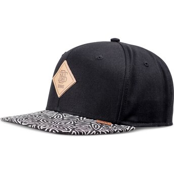 Șepci plată negru snapback Gothic Freestyle Rev de Djinns