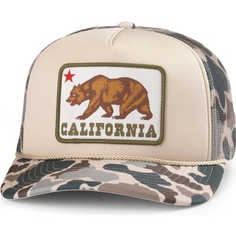Șepci curbată camuflaj snapback Mallard Foamy de California Bear de American Needle