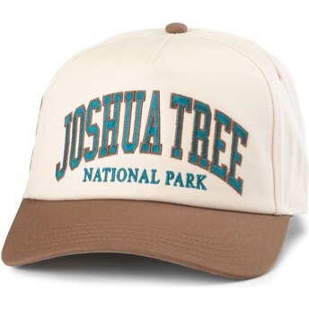 Șepci curbată maro snapback Roscoe de Joshua Tree National Park de American Needle
