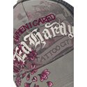 epci-curbata-gri-snapback-floral-tattoo-city-vintage-wash-de-ed-hardy