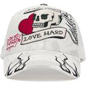 epci-curbata-alb-snapback-live-fast-love-hard-de-ed-hardy