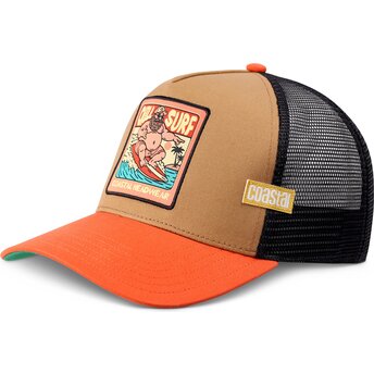 Șepci curbată maro snapback HFT Chill Surf de Coastal