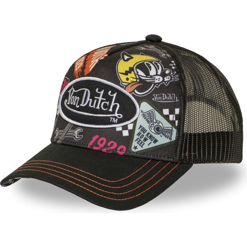 epci-curbata-negru-snapback-subl19-de-von-dutch