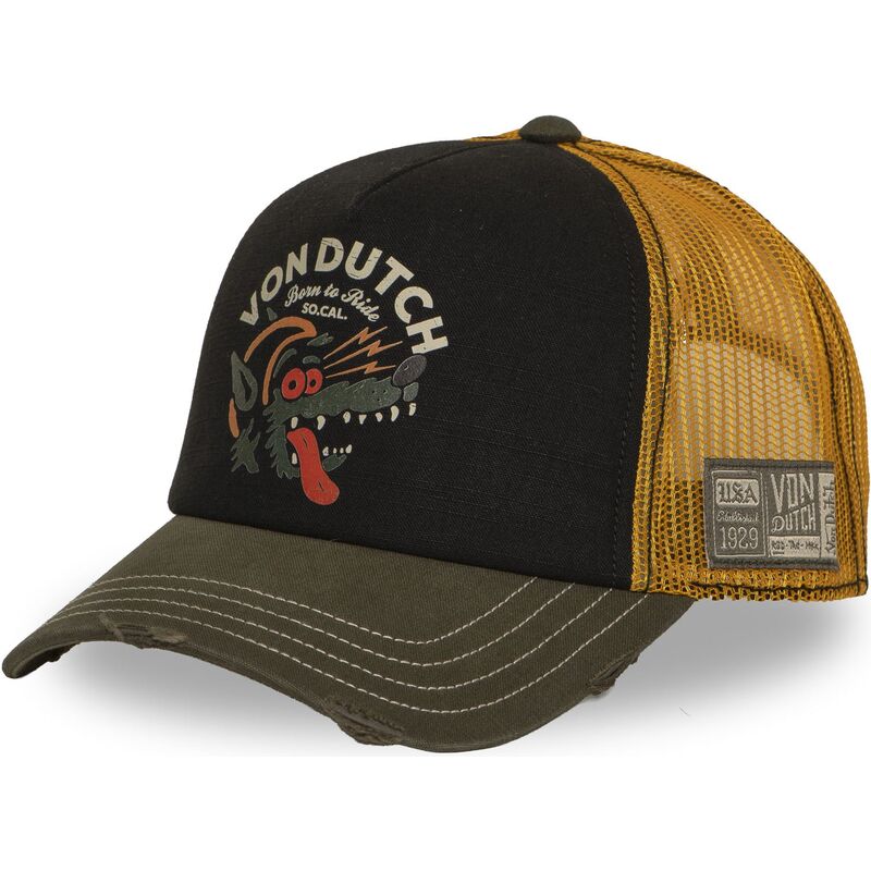 epci-curbata-papagal-snapback-crew35-de-von-dutch