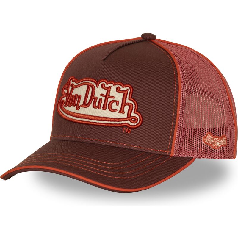 epci-curbata-papagal-snapback-corail-de-von-dutch