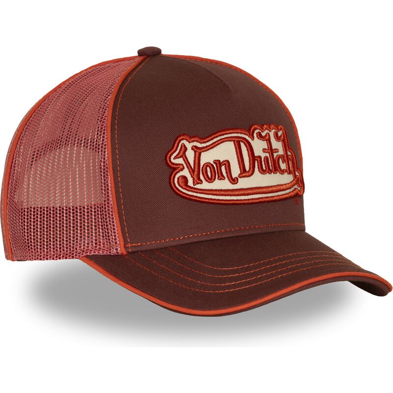 epci-curbata-papagal-snapback-corail-de-von-dutch