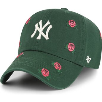 Șepci curbată verzișor reglabilă Clean Up Scatter de New York Yankees MLB de 47 Brand