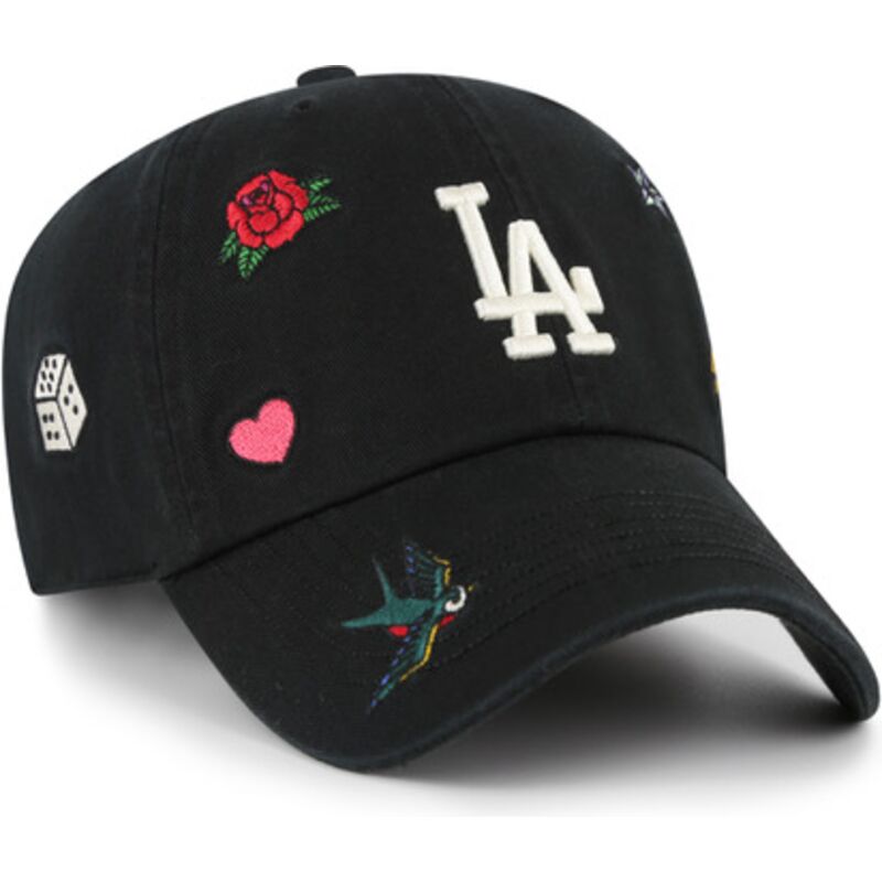 epci-curbata-negru-reglabila-clean-up-multi-scatter-de-los-angeles-dodgers-mlb-de-47-brand
