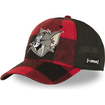 Șepci curbată roșu snapback TAJ9 Tom Looney Tunes de Capslab