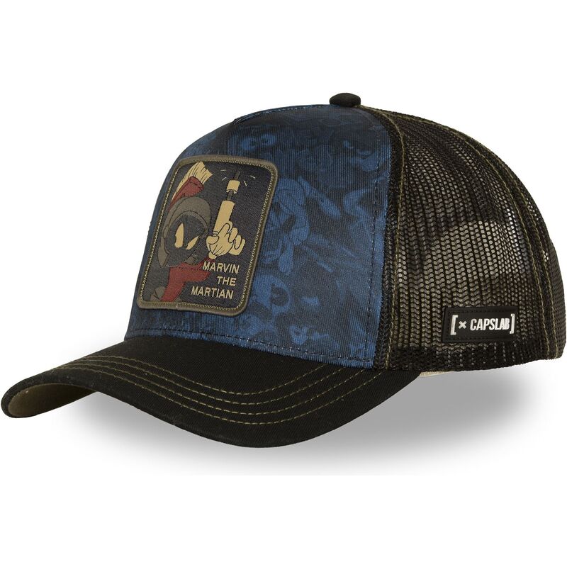 epci-curbata-bleumarin-snapback-loo14-mar-marvin-marianul-looney-tunes-de-capslab