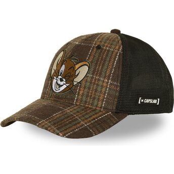 Șepci curbată maro snapback TAJ9 JER Jerry Looney Tunes de Capslab