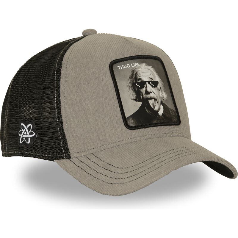 epci-curbata-gri-snapback-thug-life-art1-thug-albert-einstein-celebritai-de-capslab
