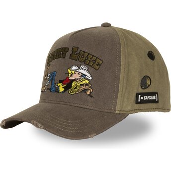 Șepci curbată maro snapback LCK4 LUC Lucky Luke de Capslab