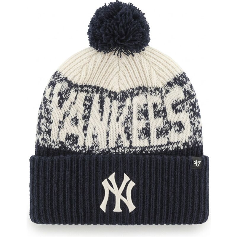 caciuli-pompon-bleumarin-bone-chill-cuff-knit-de-new-york-yankees-mlb-de-47-brand
