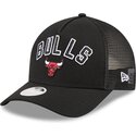 epci-curbata-negru-snapback-9forty-m-crown-a-frame-pomp-de-chicago-bulls-nba-de-new-era