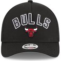 epci-curbata-negru-snapback-9forty-m-crown-a-frame-pomp-de-chicago-bulls-nba-de-new-era
