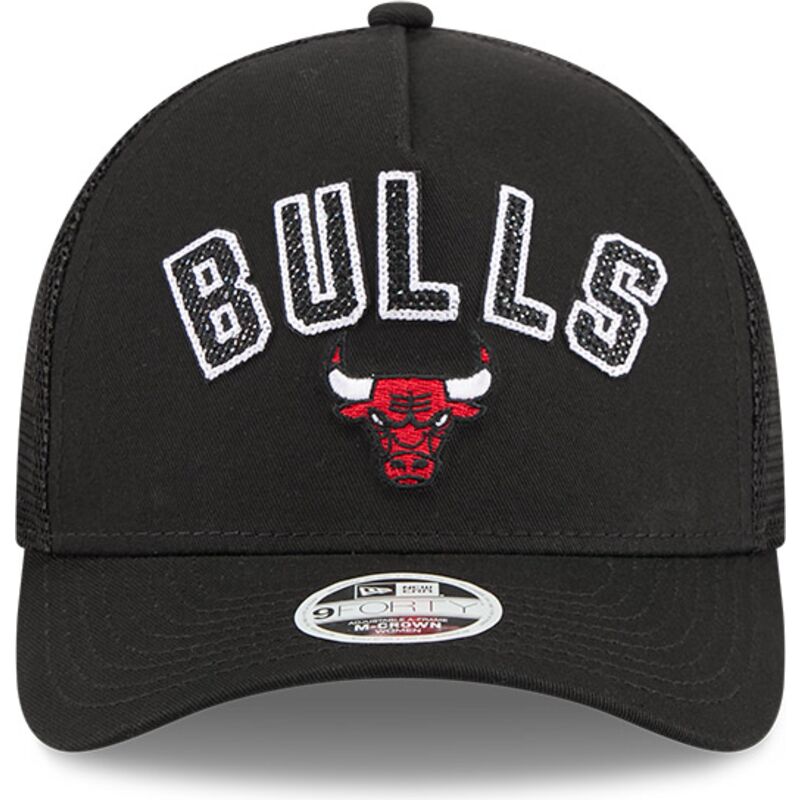 epci-curbata-negru-snapback-9forty-m-crown-a-frame-pomp-de-chicago-bulls-nba-de-new-era