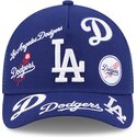 epci-curbata-albastru-snapback-9forty-m-crown-a-frame-all-over-de-los-angeles-dodgers-mlb-de-new-era