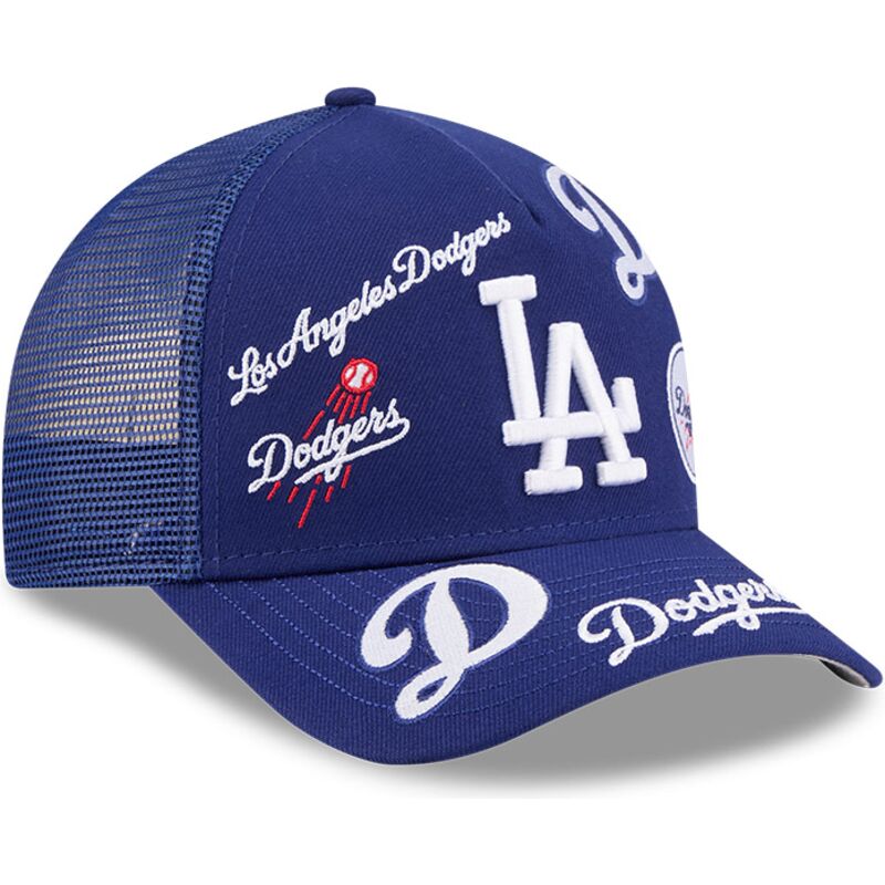 epci-curbata-albastru-snapback-9forty-m-crown-a-frame-all-over-de-los-angeles-dodgers-mlb-de-new-era