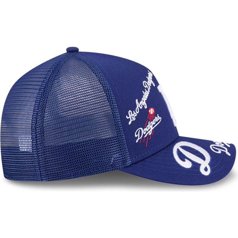 epci-curbata-albastru-snapback-9forty-m-crown-a-frame-all-over-de-los-angeles-dodgers-mlb-de-new-era
