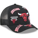 epci-curbata-negru-snapback-9forty-m-crown-a-frame-all-over-de-chicago-bulls-nba-de-new-era